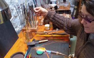Cursus ambachtelijk glas smelten (Lampwork)