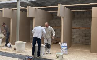 Praktijksessie Stukadoren