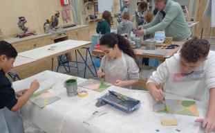 De Weekendschool op werkbezoek bij Mooivakonderwijs.nl