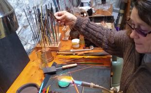 Cursus ambachtelijk glas smelten (Lampwork)